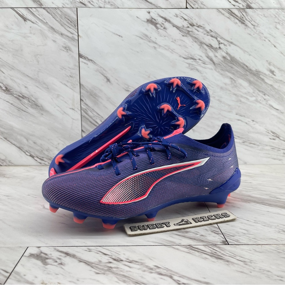 Puma Ultra 5 Ultimate 107691-01 Women's Purple Firm Ground Soccer Cleats